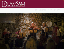 Tablet Screenshot of dramsam.org